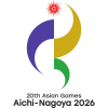 โลโก้ ฟุตบอลหญิง เอเชี่ยนเกมส์ (Asian Games 2026) รอบรองชนะเลิศ (แข่งที่ญี่ปุ่น)