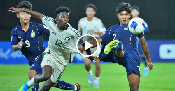 ไฮไลท์บอลไทย ฟุตบอลชิงแชมป์เอเชีย U17 : ไทย vs ซาอุดีอาระเบีย (09-05-69)